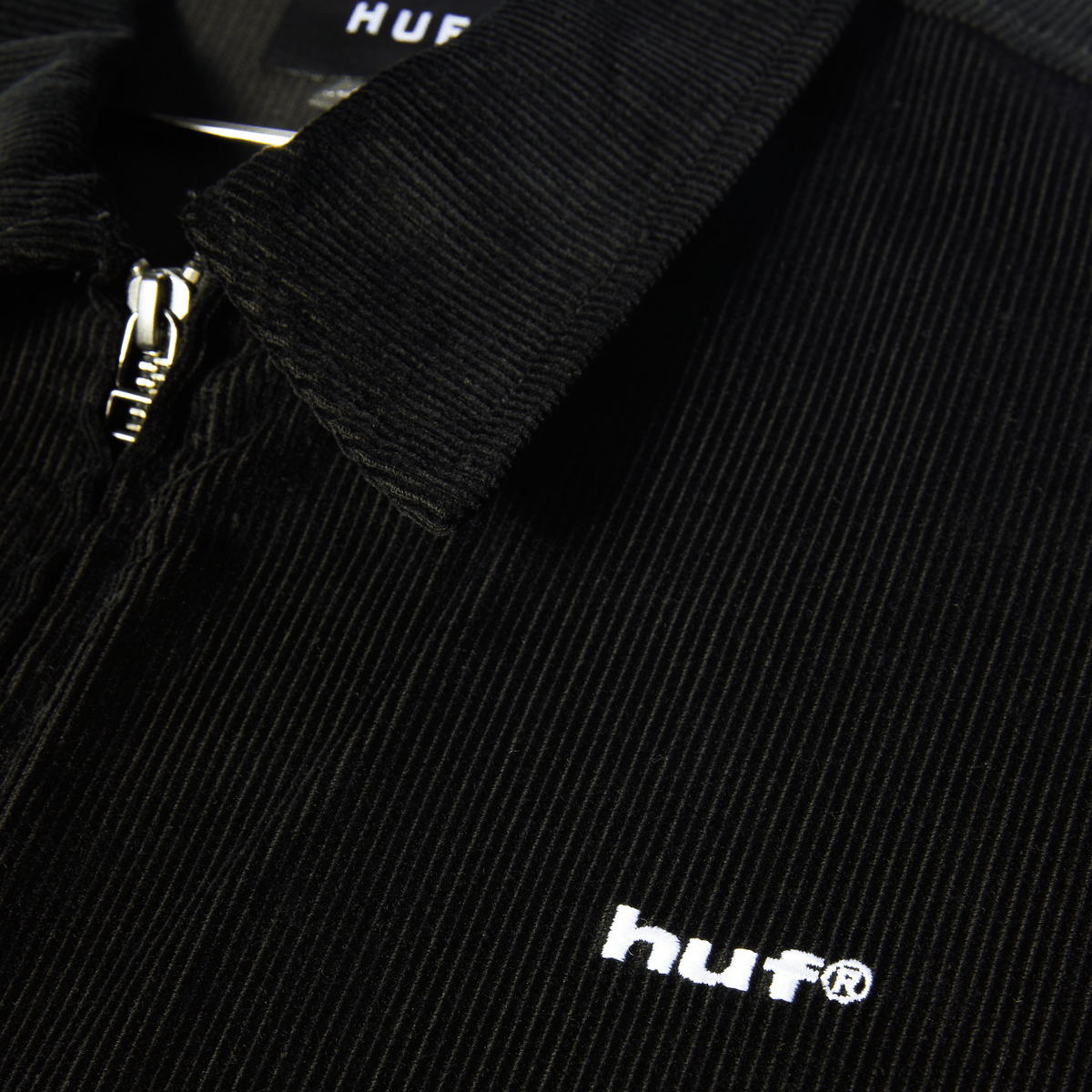 Huf 89 Corduroy Shop Jacket Black