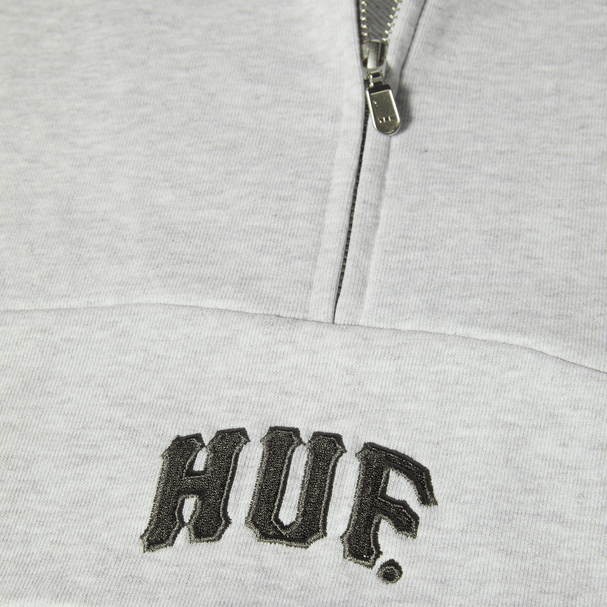 Huf Arch Enzyme 1/4 Zip Fleece Heather Grey