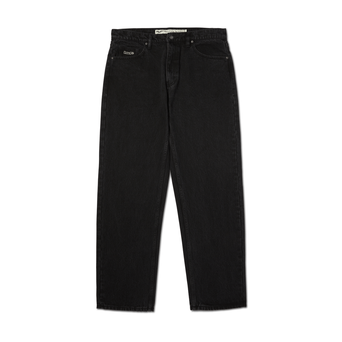 Huf Basic Ass Jeans Faded Black