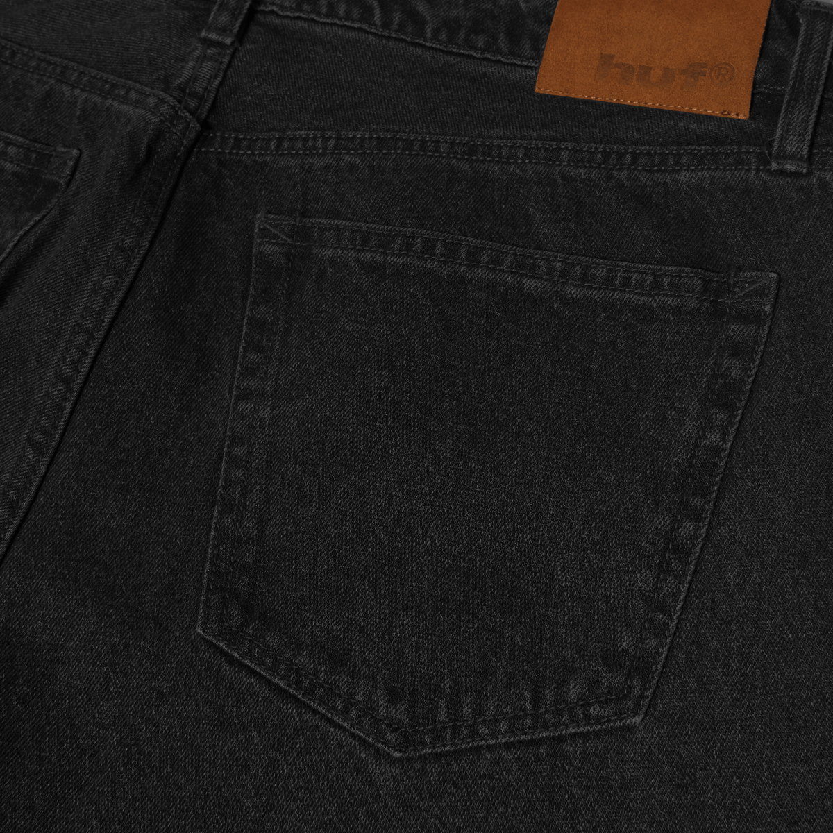 Huf Basic Ass Jeans Faded Black