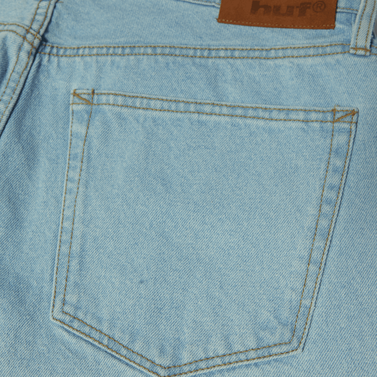 Huf Basic Ass Jeans Stone Wash Indigo