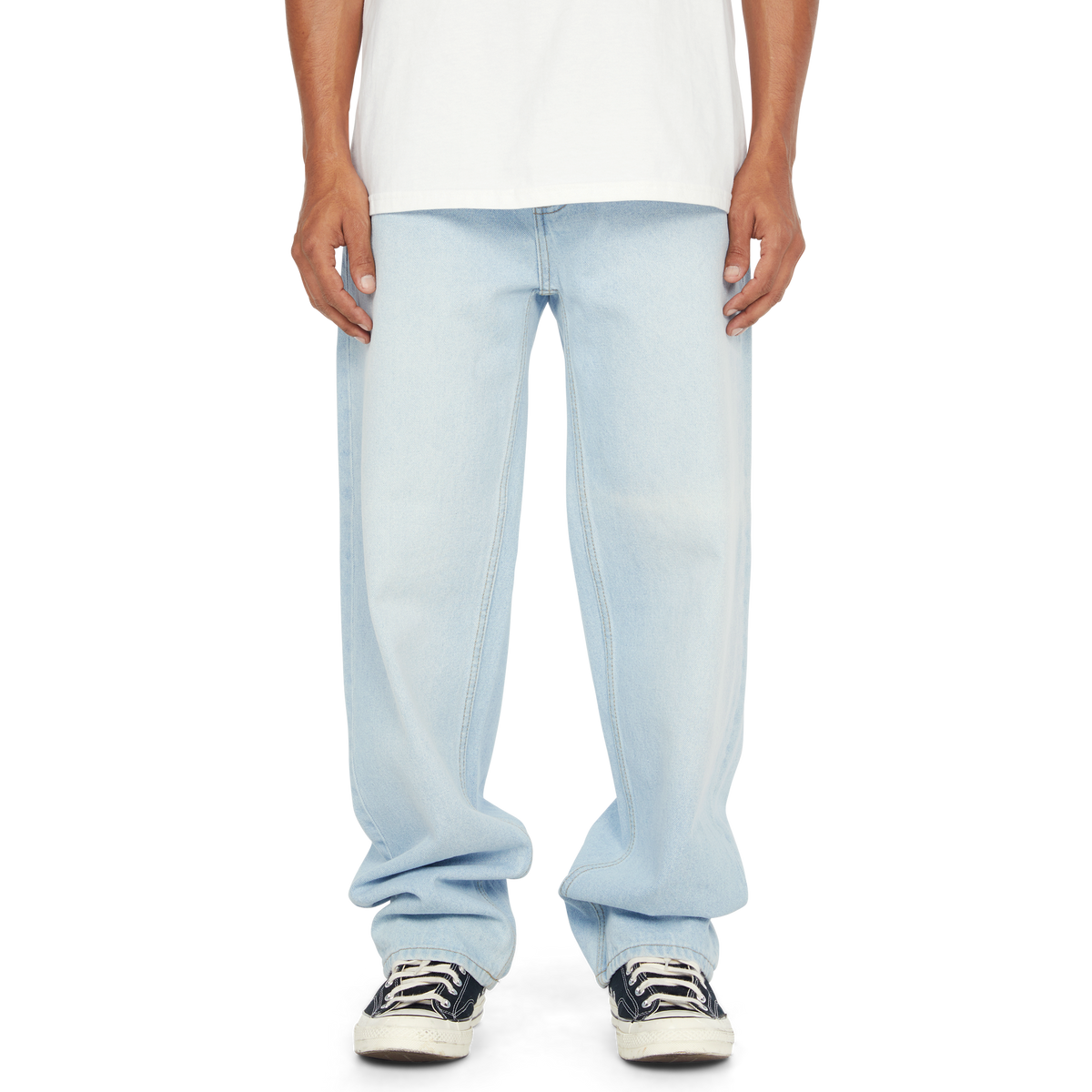 Huf Basic Ass Jeans Stone Wash Indigo