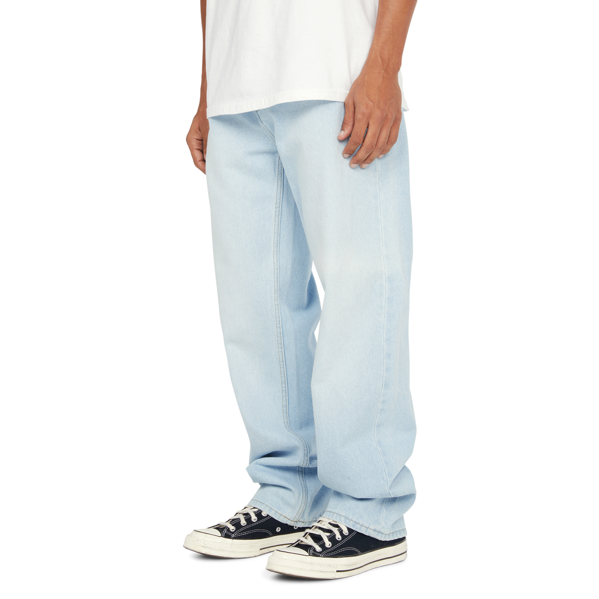 Huf Basic Ass Jeans Washed Lt. Blue