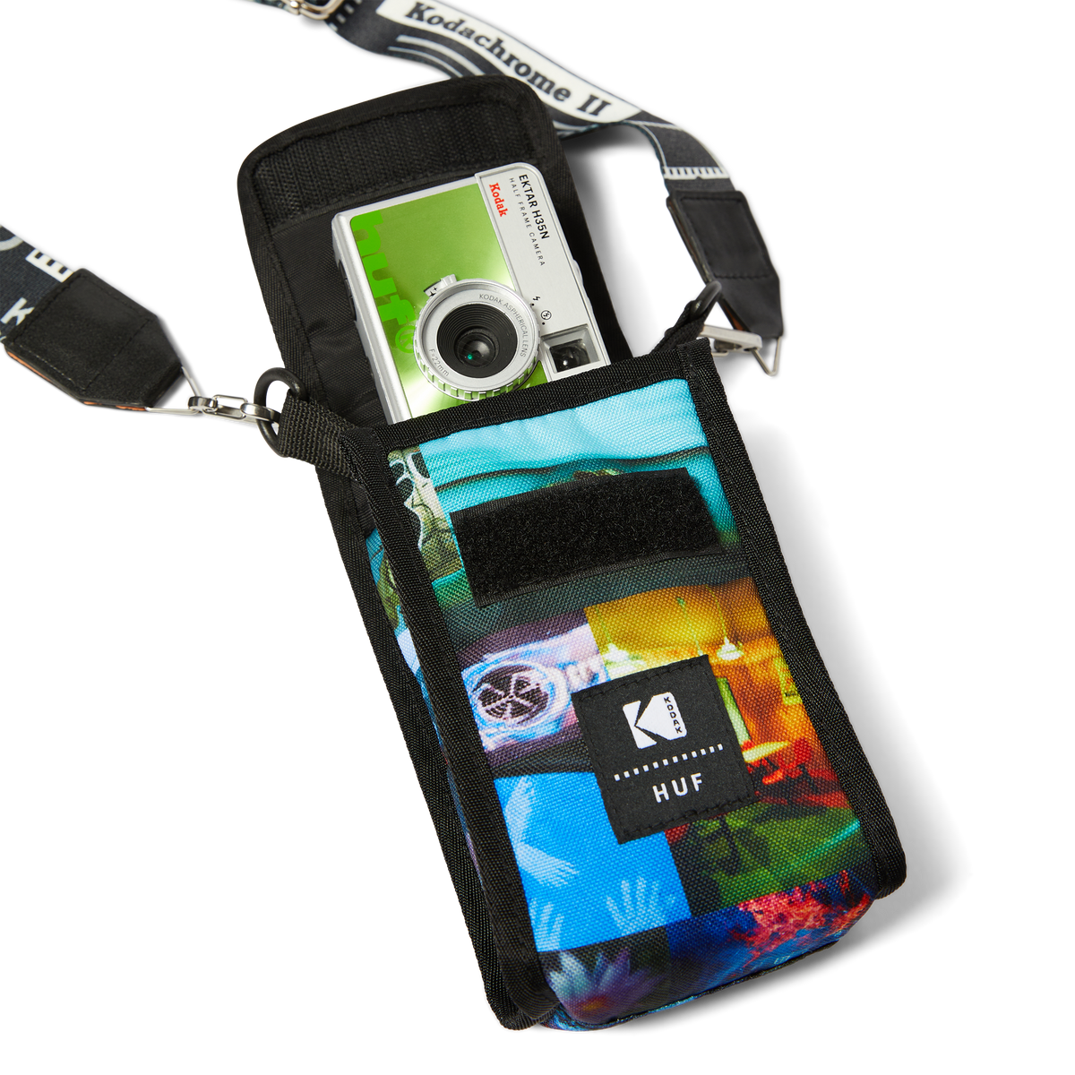 HUF x Kodak Collage Side Bag