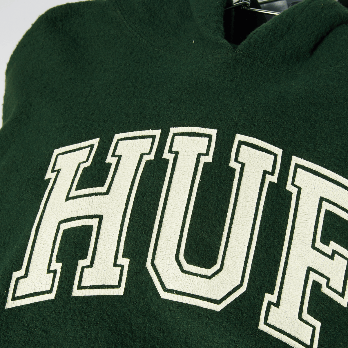 Huf Cracked Arch Inside Out Hoodie Forest Green