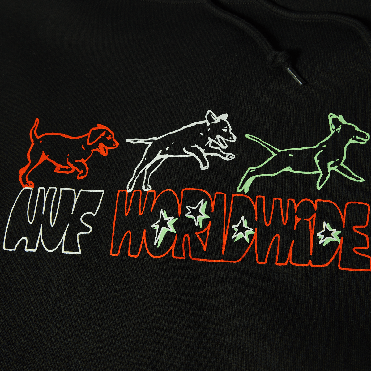 Huf Fetch Pullover Hoodie Black