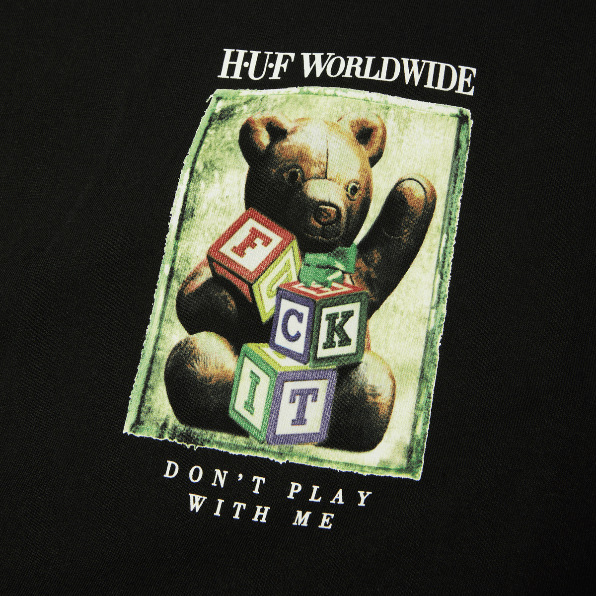 Huf Gift Bear T-Shirt Black