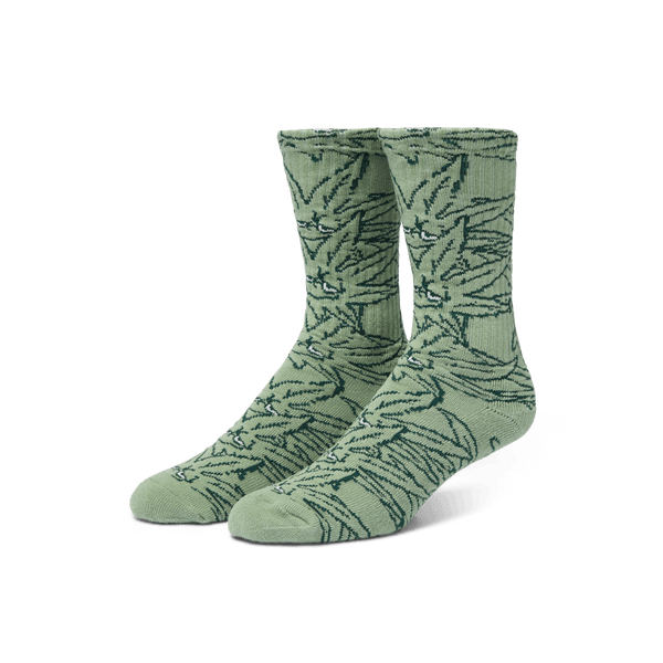 Green Buddy Pattern Sock