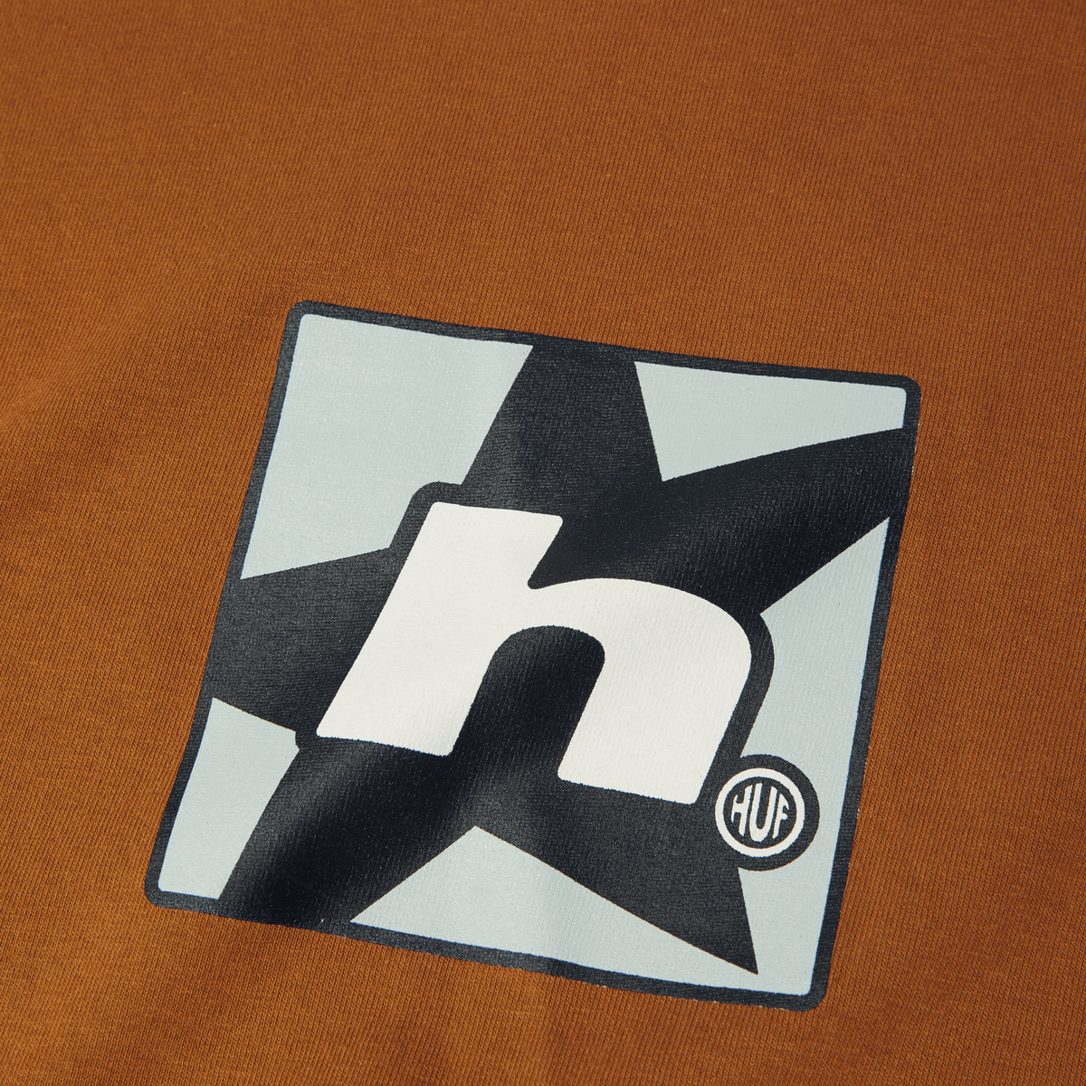 Huf H Star Multi T-Shirt Bleach