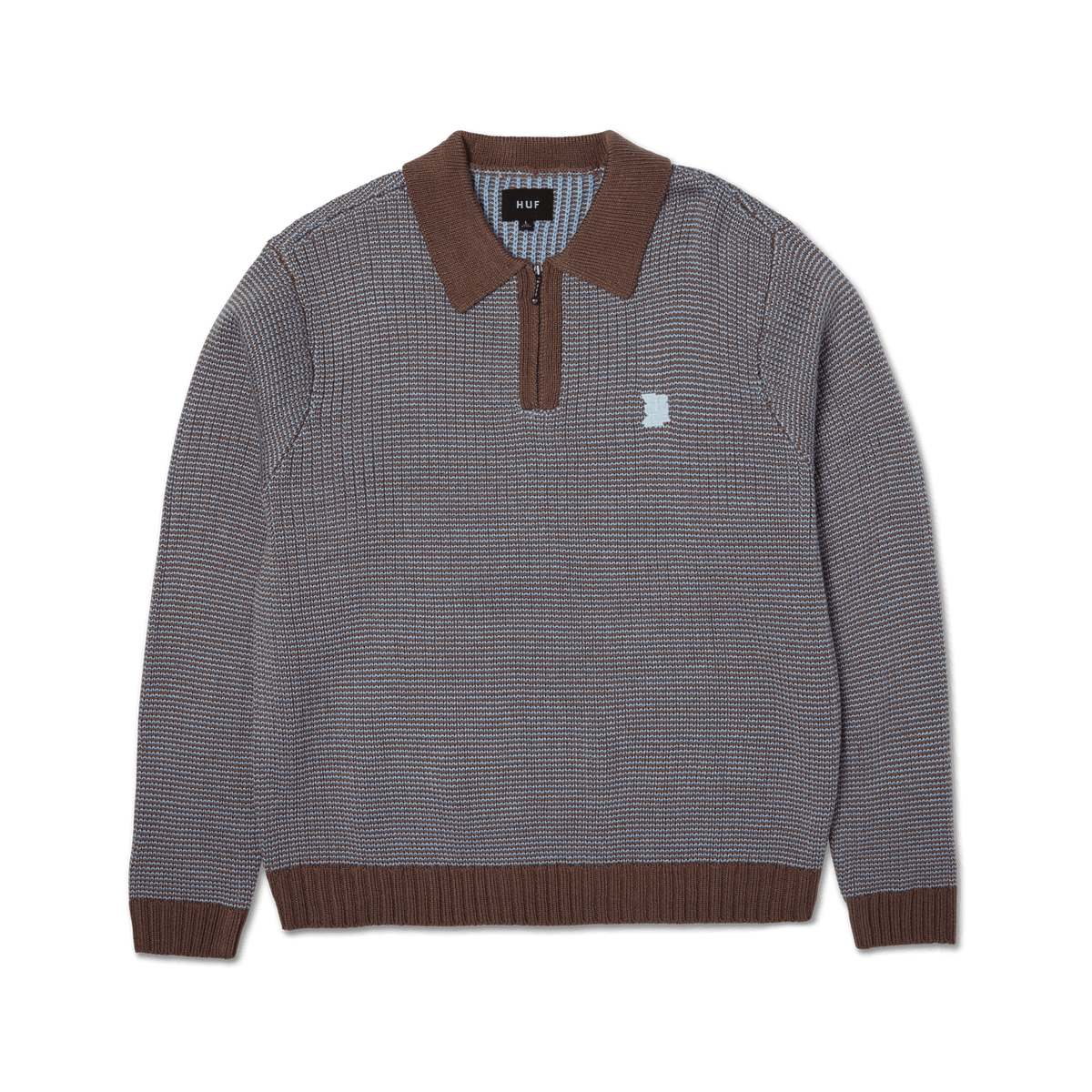 HUF Megablast Two Tone Waffle Sweater
