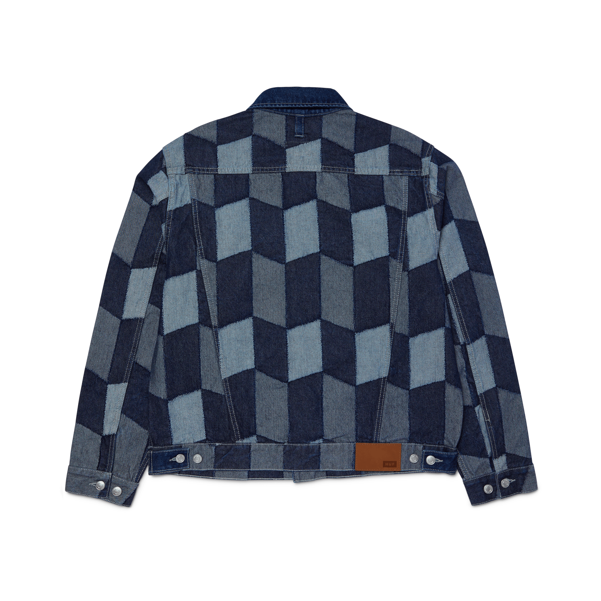 【人気】HUF パッチワーク デニムジャケット Patchwork Denim Jacket – HUF WORLDWIDE - EU