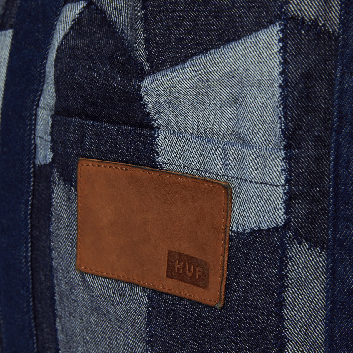 Patchwork Denim Tote