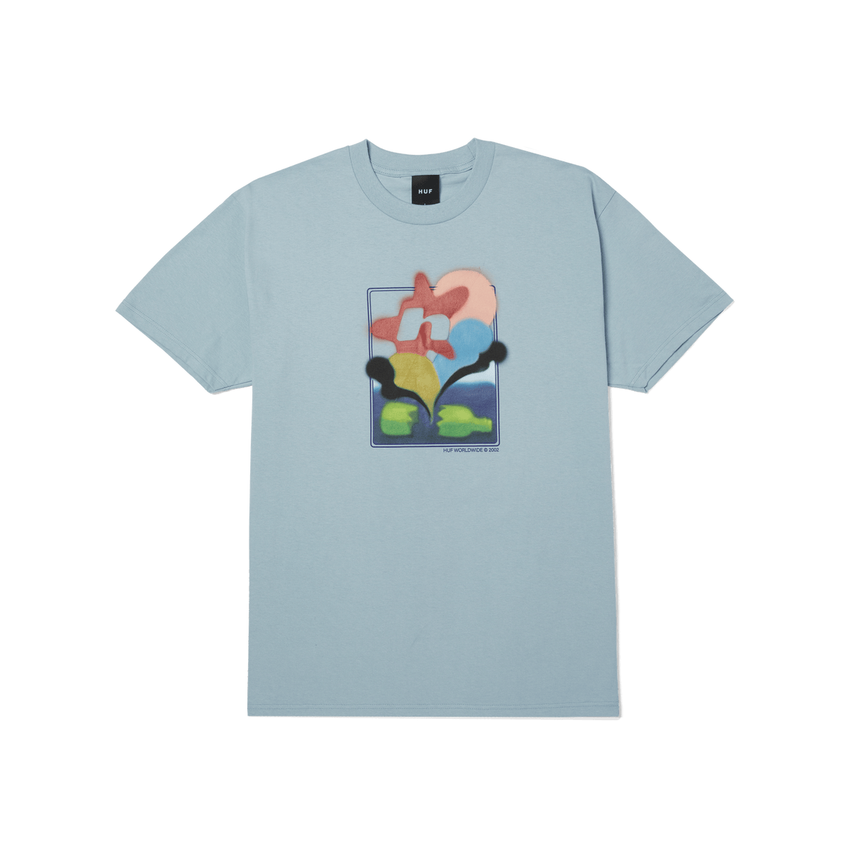 Huf Soft Focus T-Shirt Arctic Blue