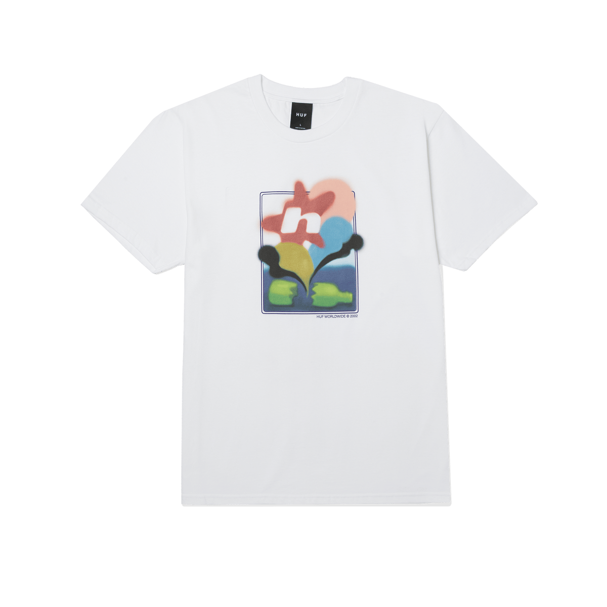Huf Soft Focus T-Shirt Arctic Blue