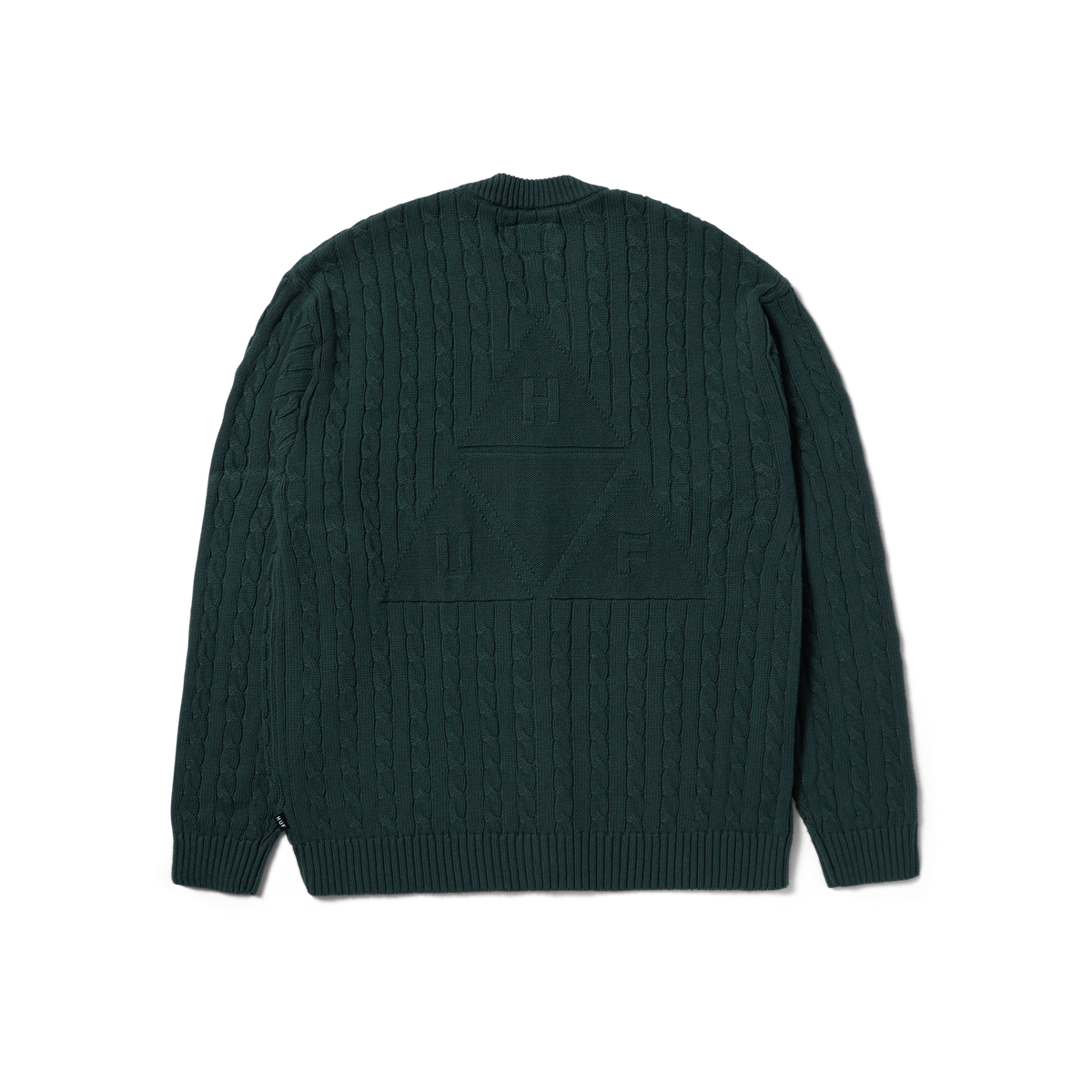 Triple Triangle Jacquard Cardigan