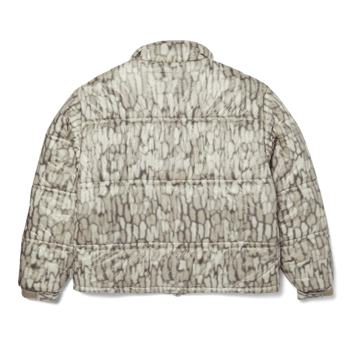 Huf 89 Warped Camo Tyvek Puffer Muted Camo