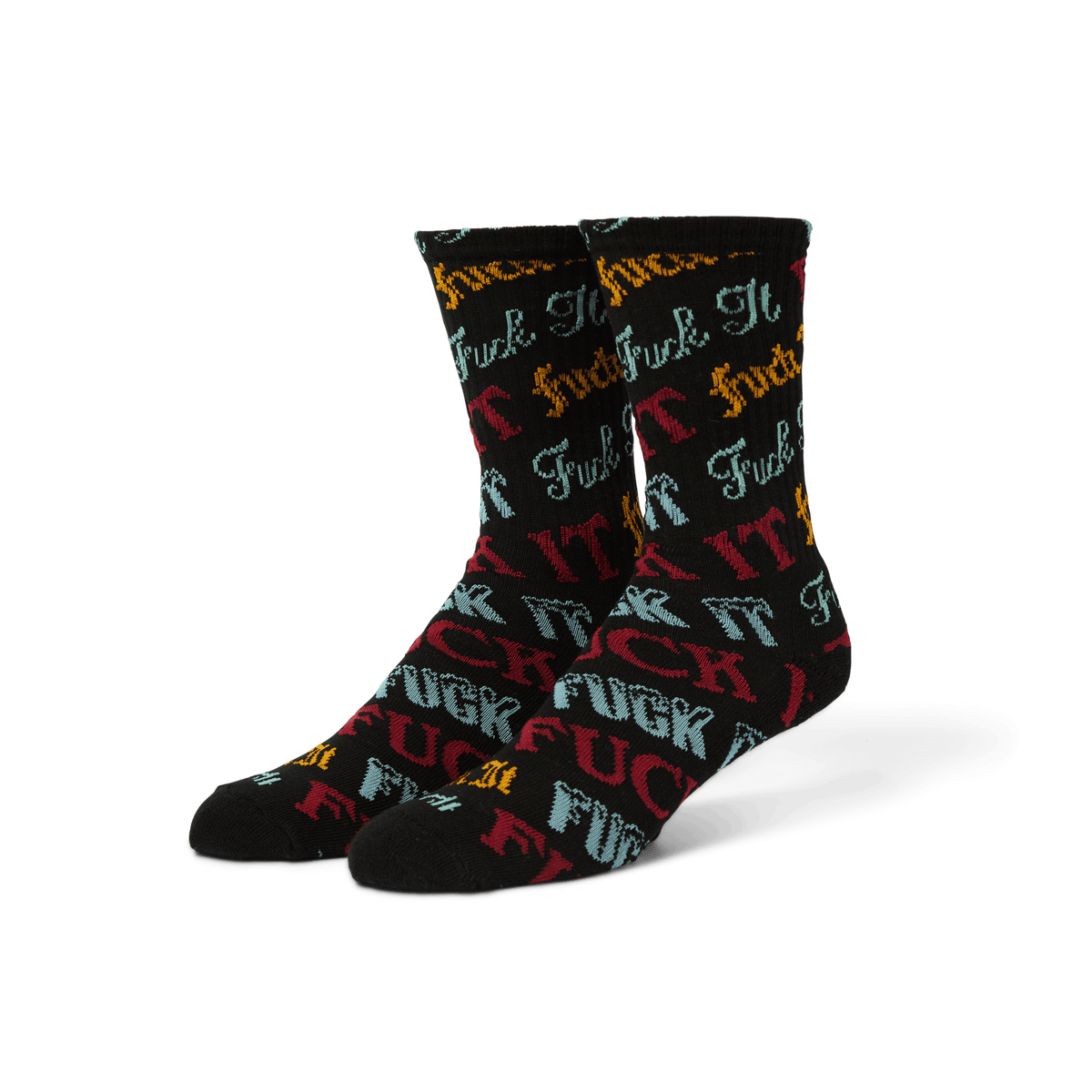 Huf Wintertime Fuck It Sock Black