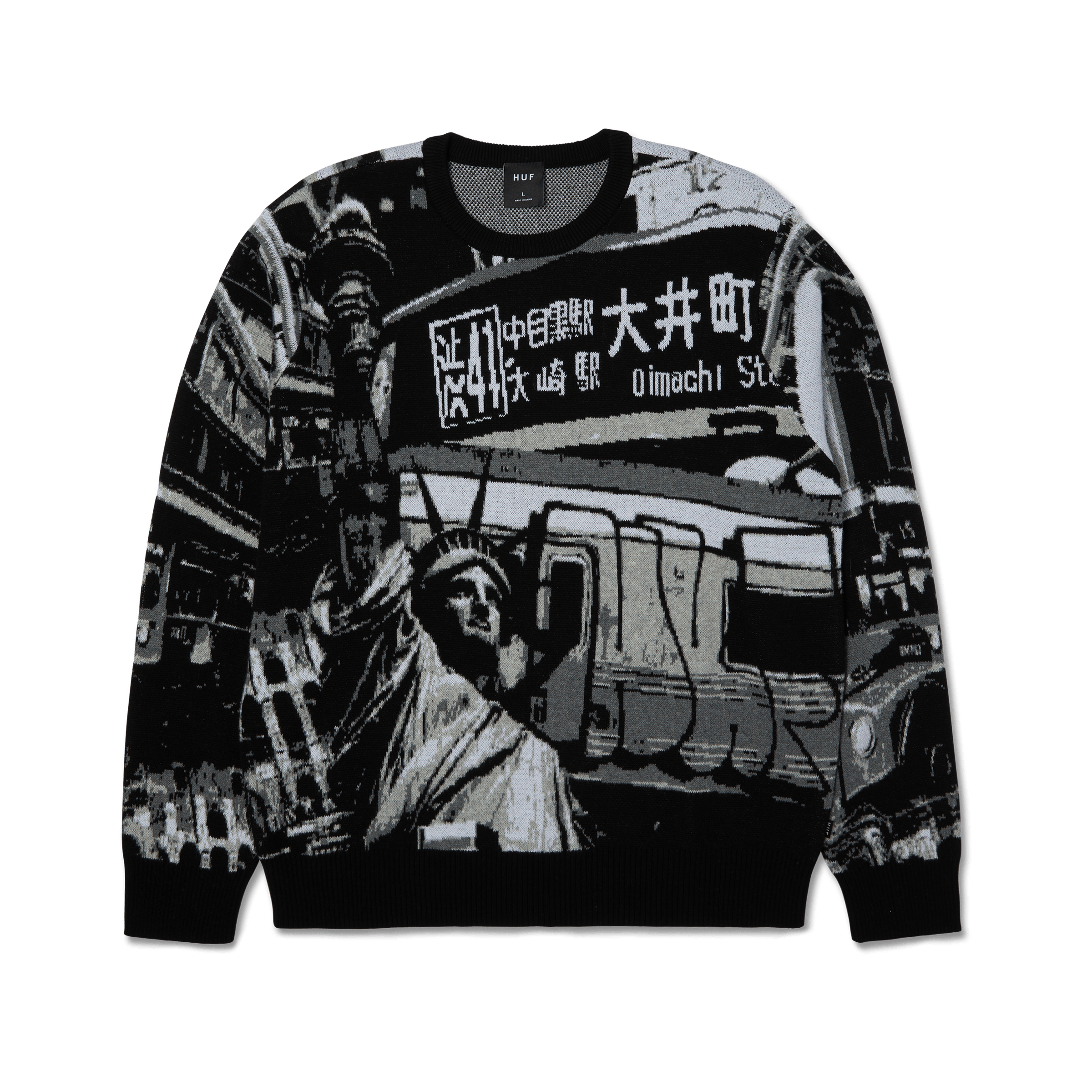 Worldwide Commuter Sweater – HUF WORLDWIDE - EU