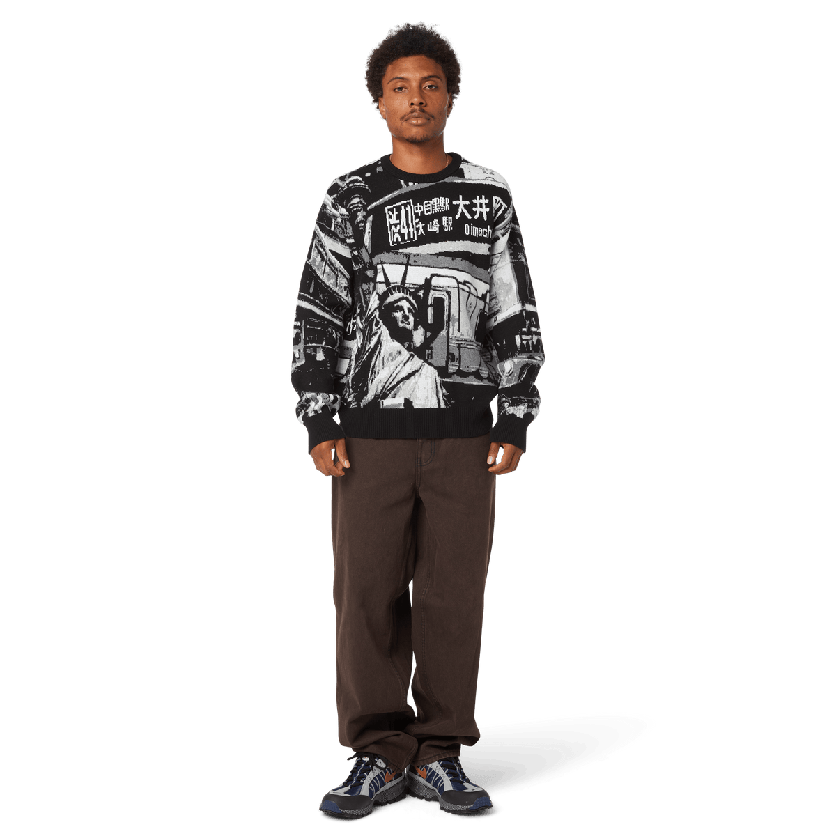 HUF Worldwide Commuter Sweater