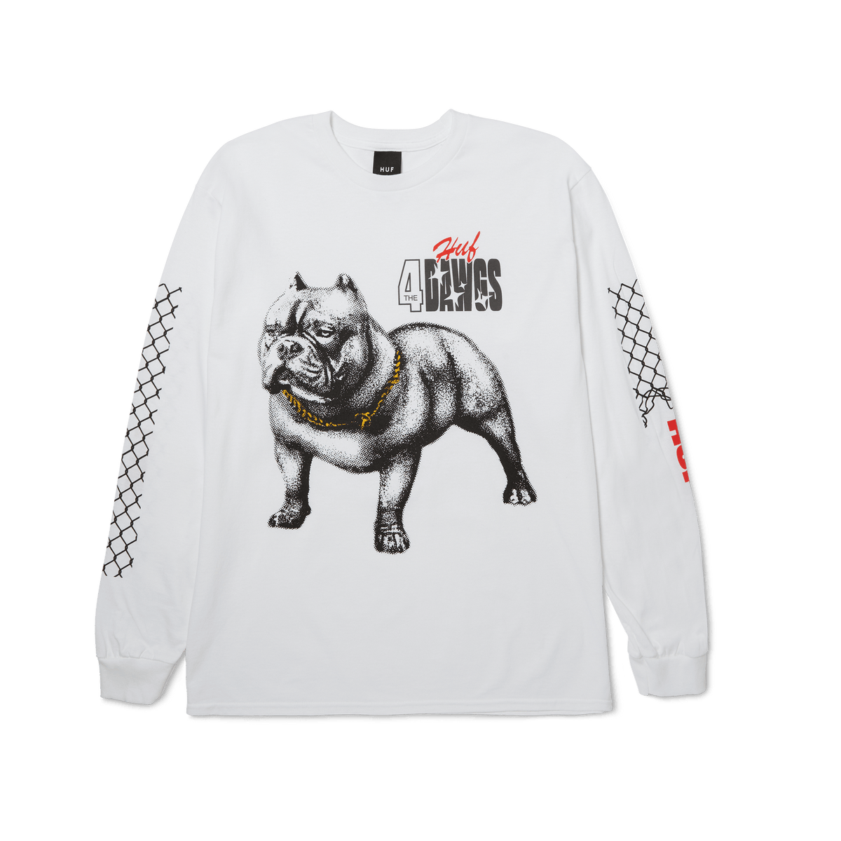HUF 4 The Dawgs Long Sleeve T-Shirt