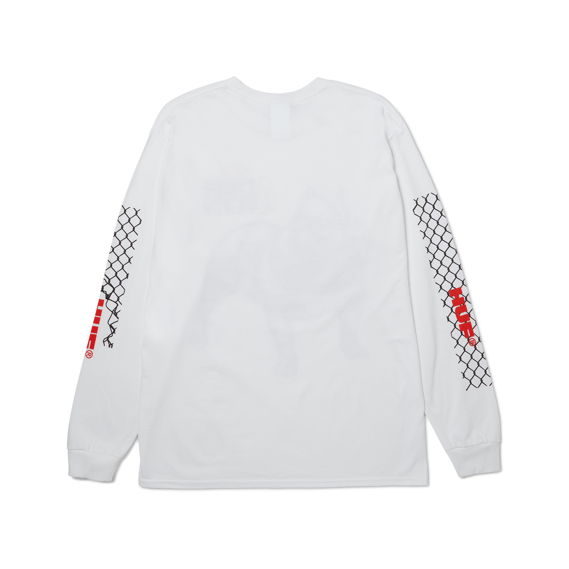 HUF 4 The Dawgs Long Sleeve T-Shirt White