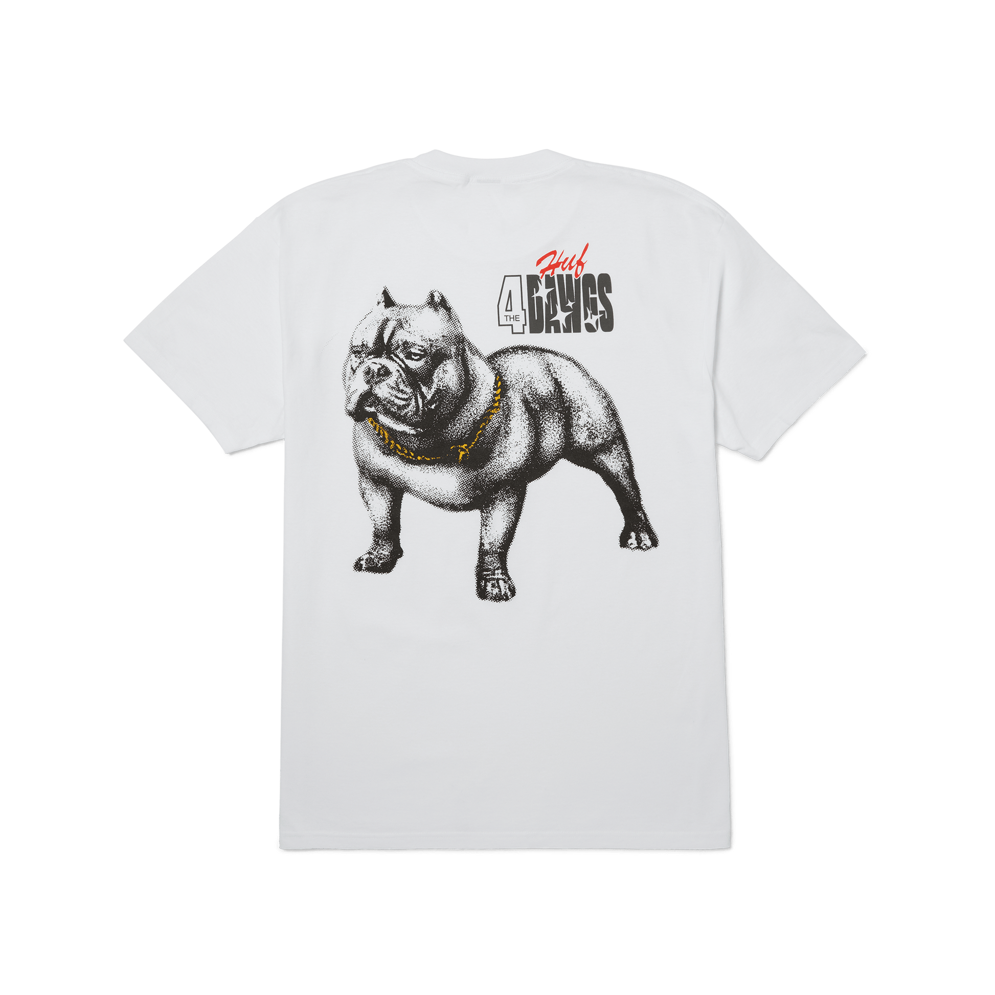 HUF 4 The Dawgs T-Shirt White