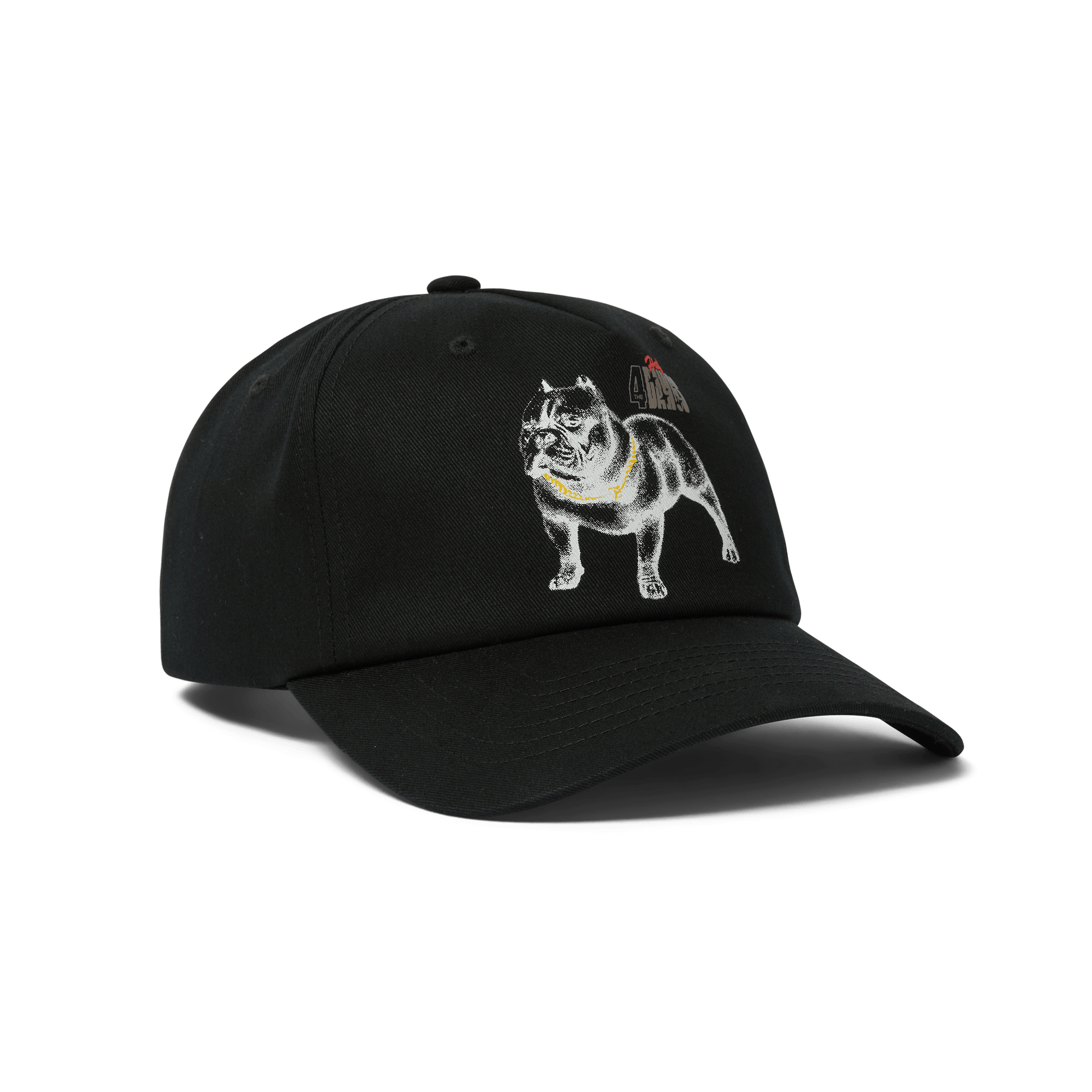 HUF 4 The Dawgs Snapback Hat Black