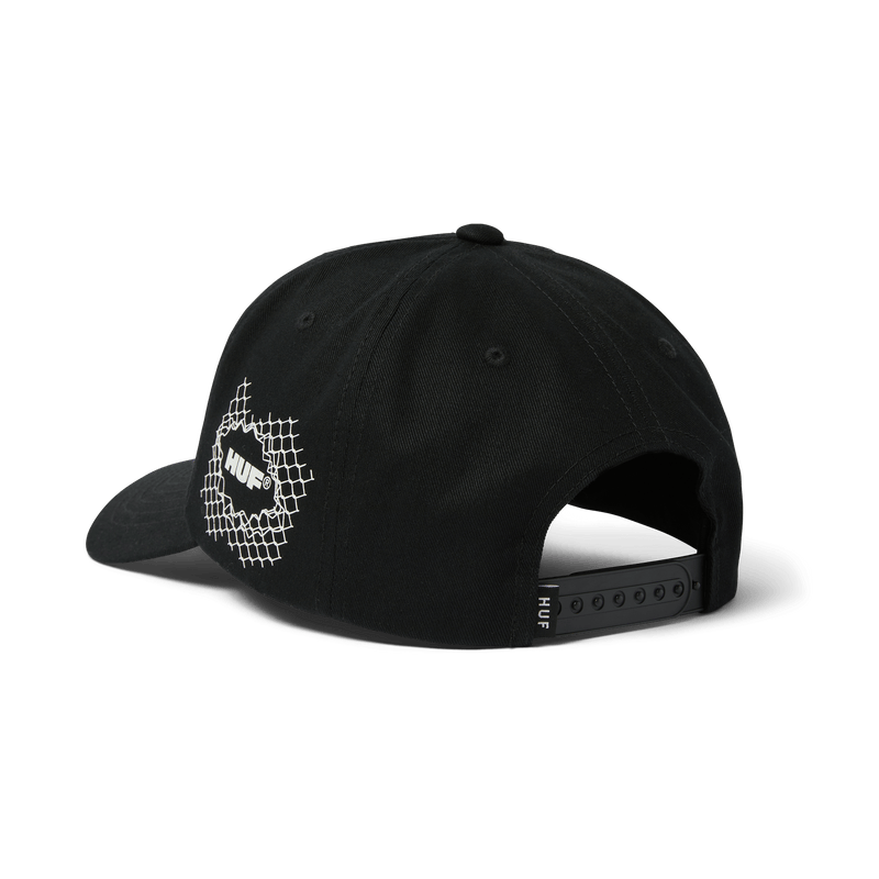HUF 4 The Dawgs Snapback Hat Black