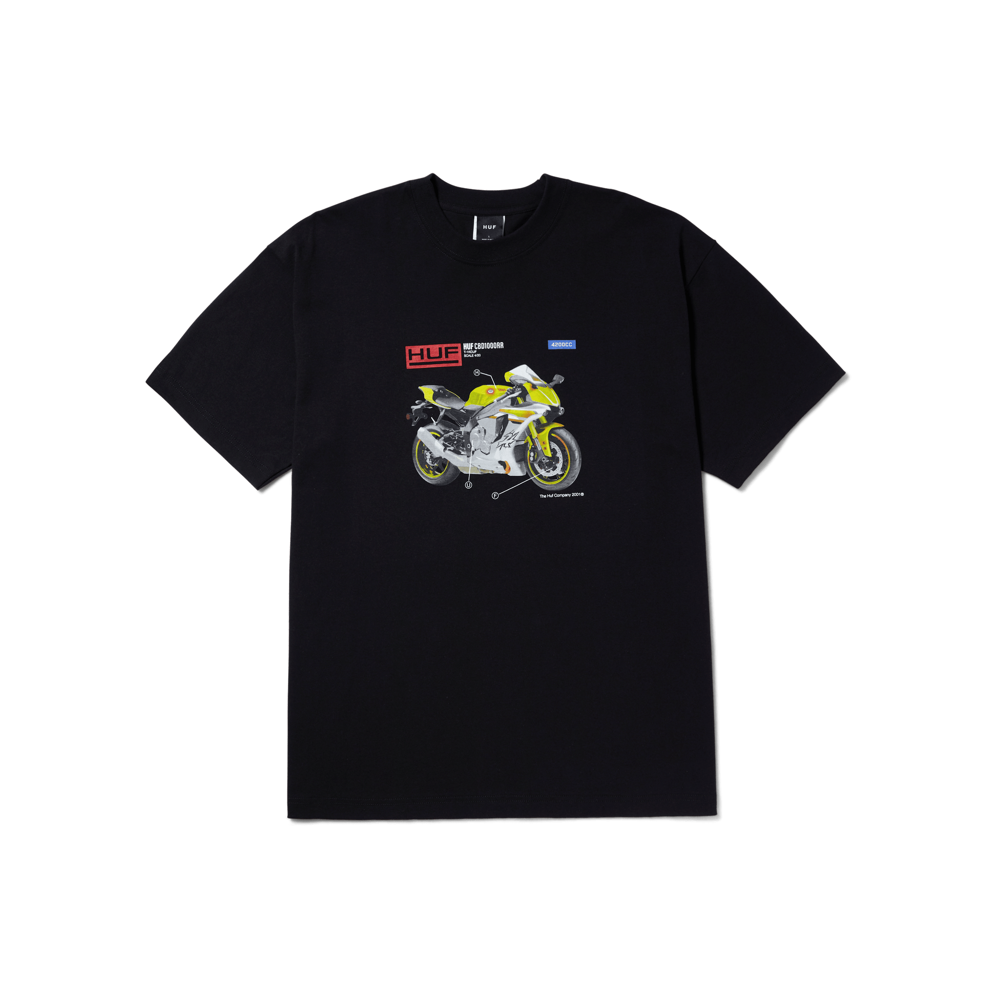 HUF 420 Cc T-Shirt Black