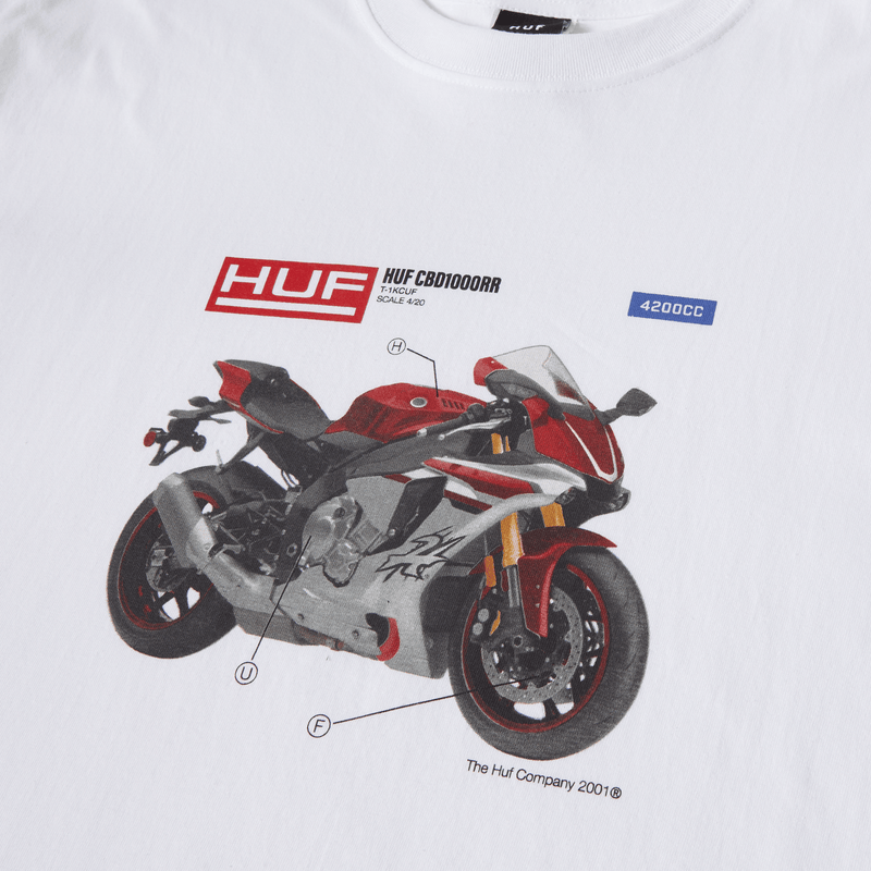 HUF 420 Cc T-Shirt White