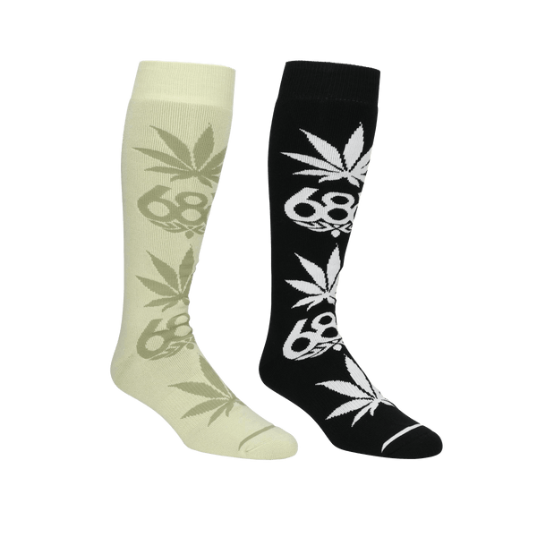 HUF x 686 2 Pack Socks - Multi