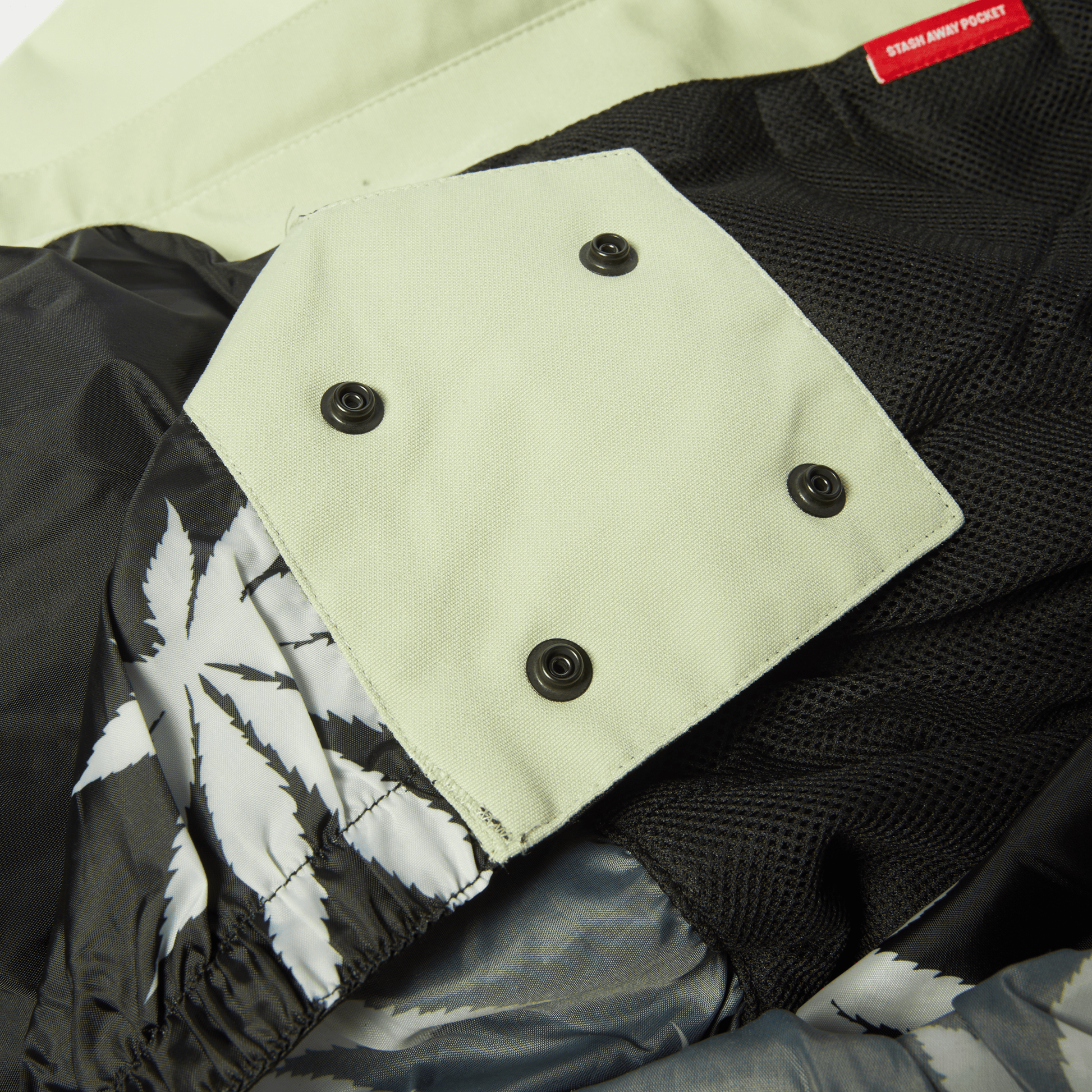 HUF x 686 Double H Shell Jacket - Huf Green