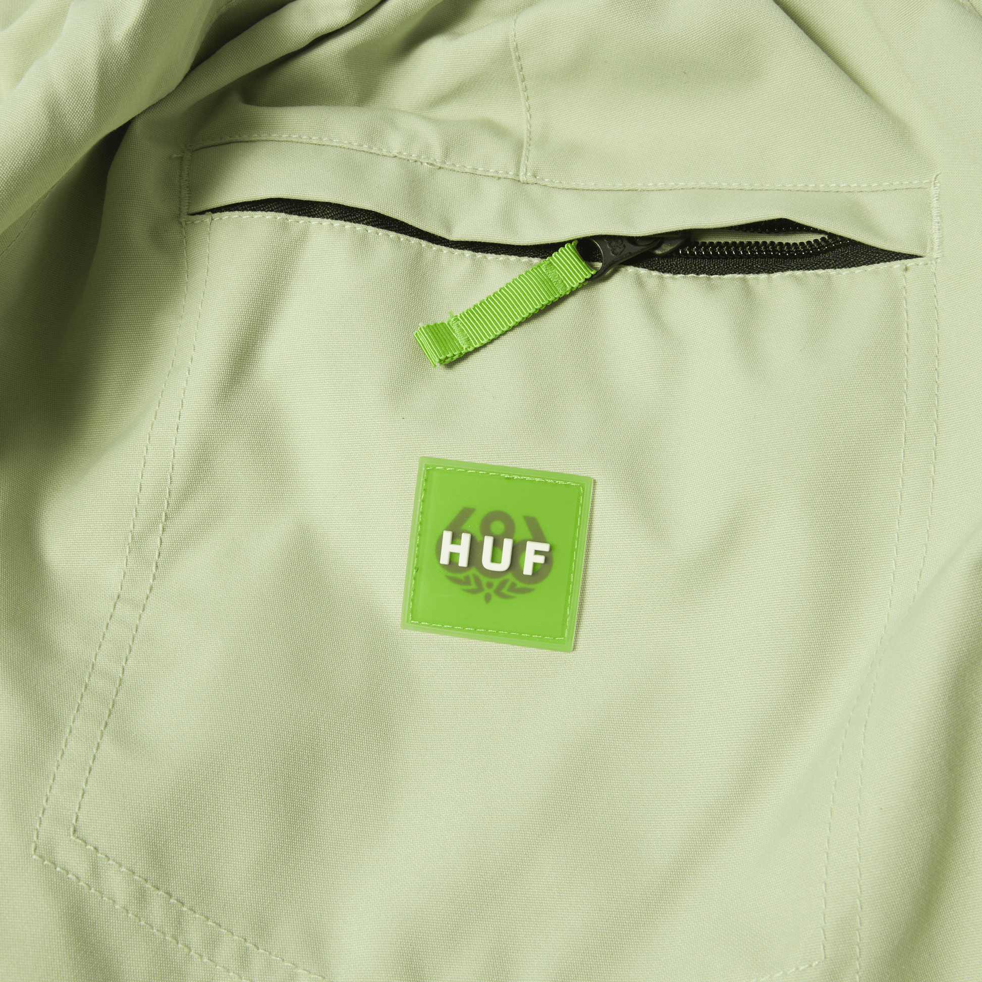 HUF x 686 Double H Shell Pant - Huf Green