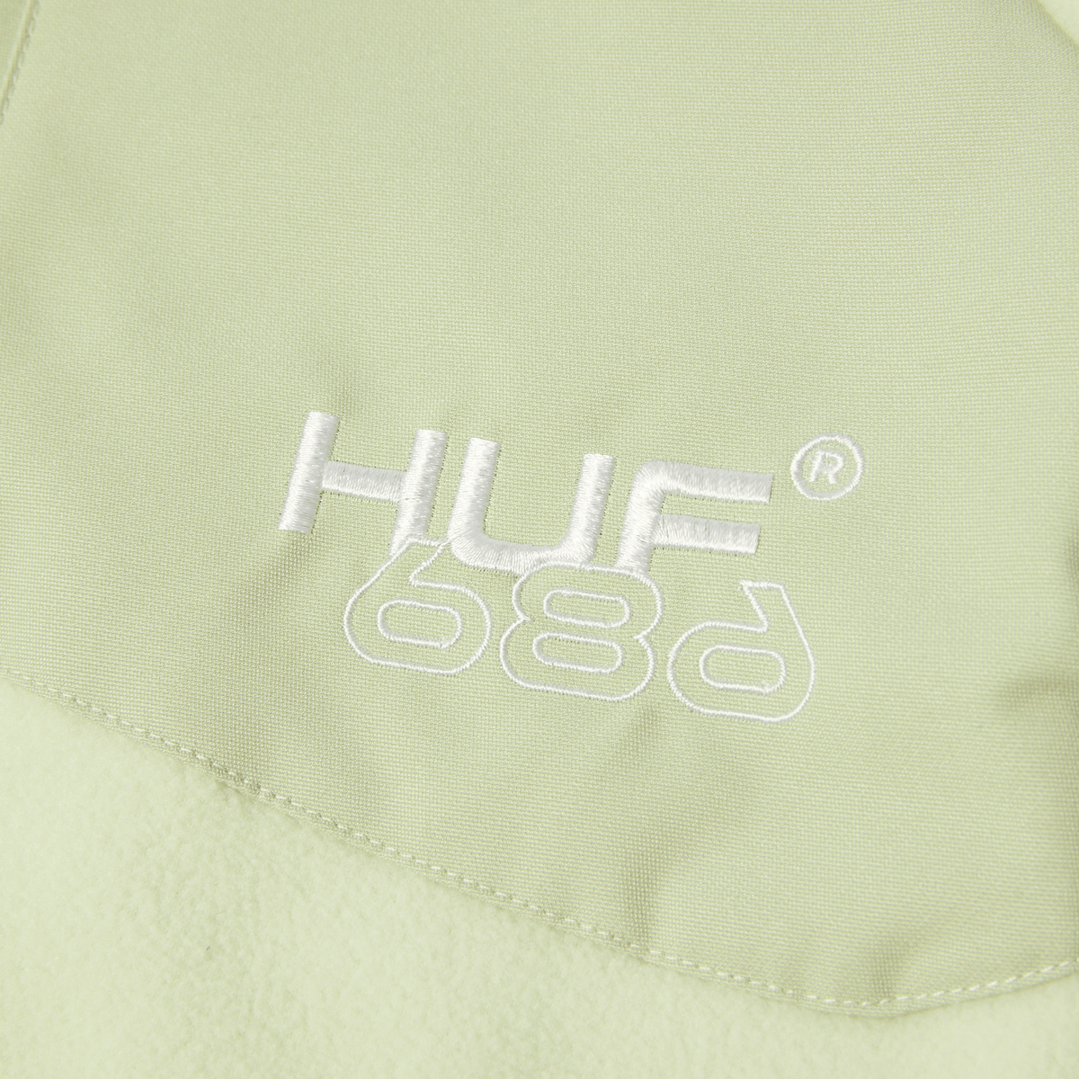 HUF x 686 Fleece Crewneck Sweatshirt - Huf Green