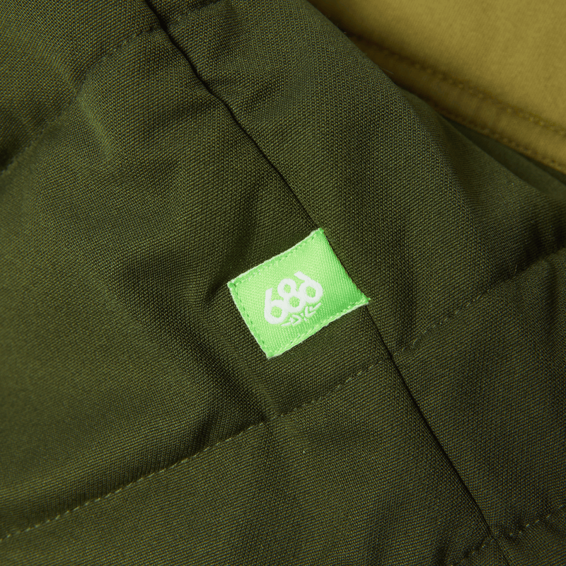 HUF x 686 Puffer Insulated Jacket - Dark Green