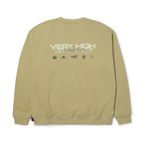 HUF x 686 Premium Heavyweight Sweatshirt - Elm