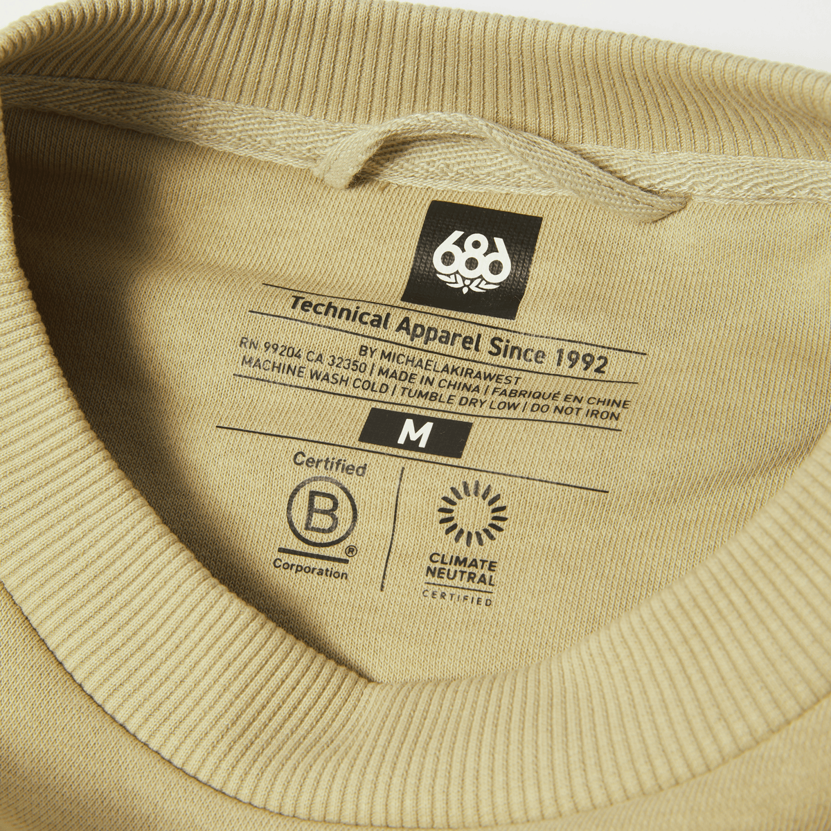 HUF x 686 Premium Heavyweight Sweatshirt - Elm