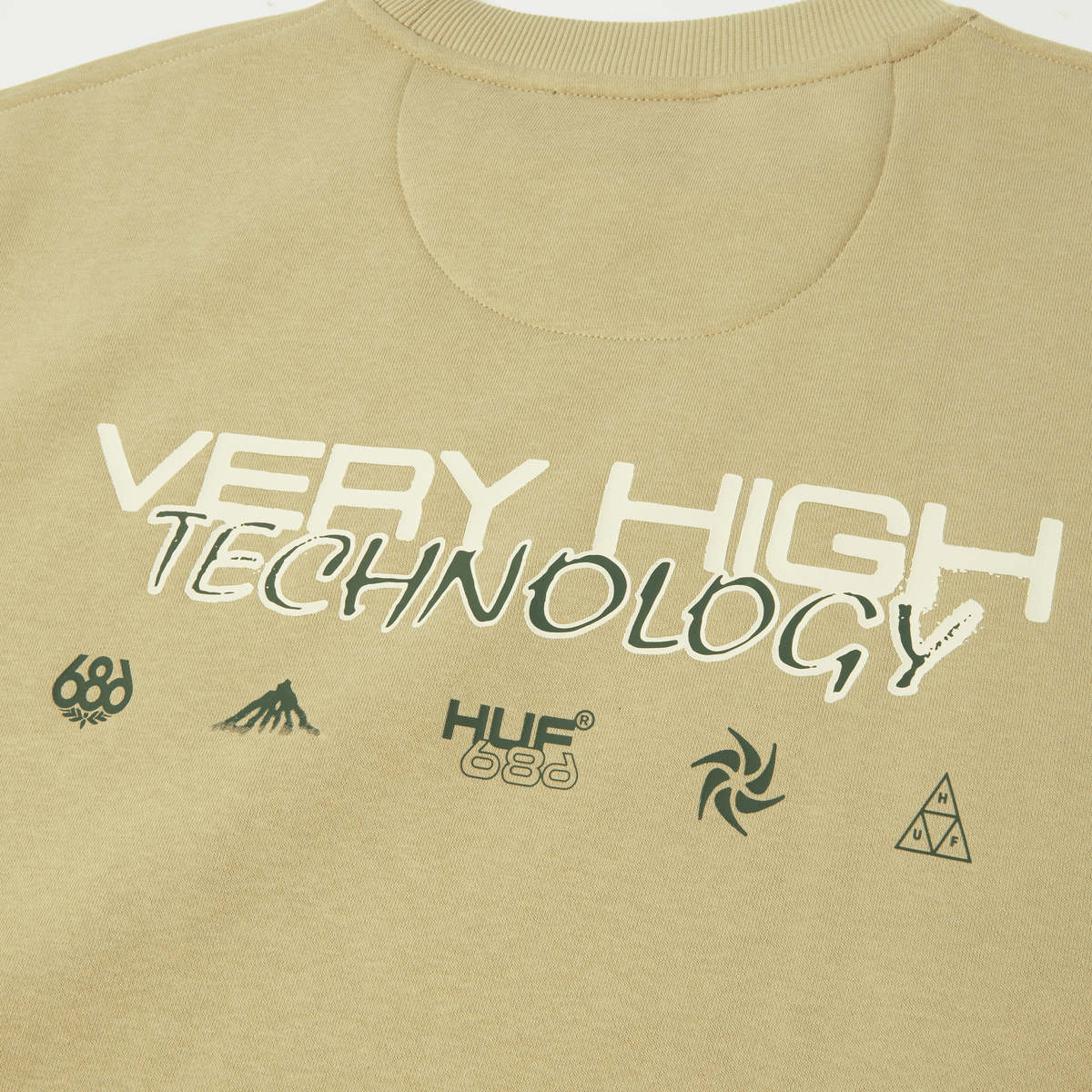 HUF x 686 Premium Heavyweight Sweatshirt - Elm