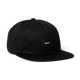 HUF Box Logo Snapback Hat Black/Black