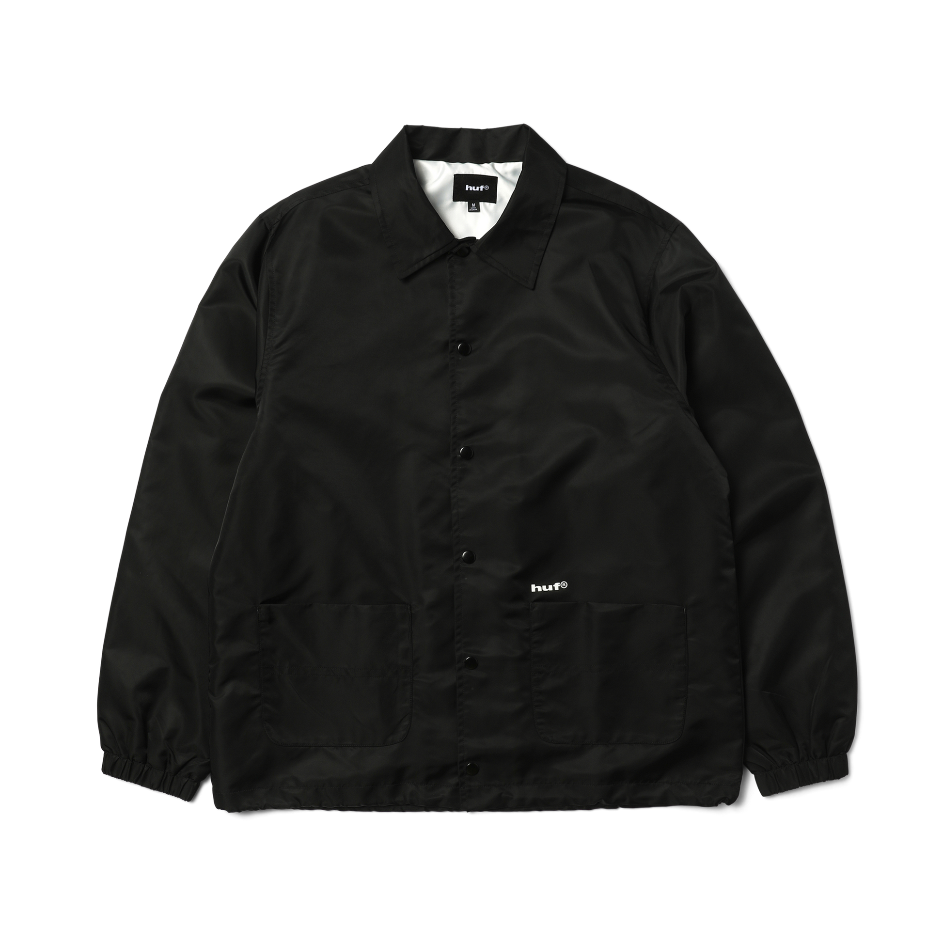 HUF 89 Coaches Jacket Black/White
