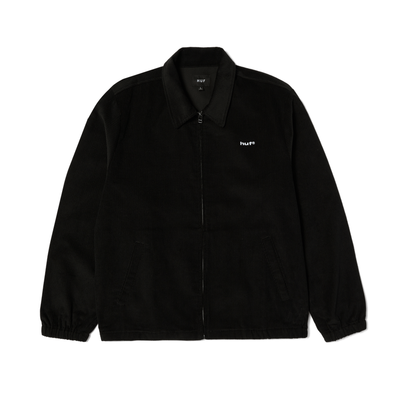 Huf 89 Corduroy Shop Jacket Black