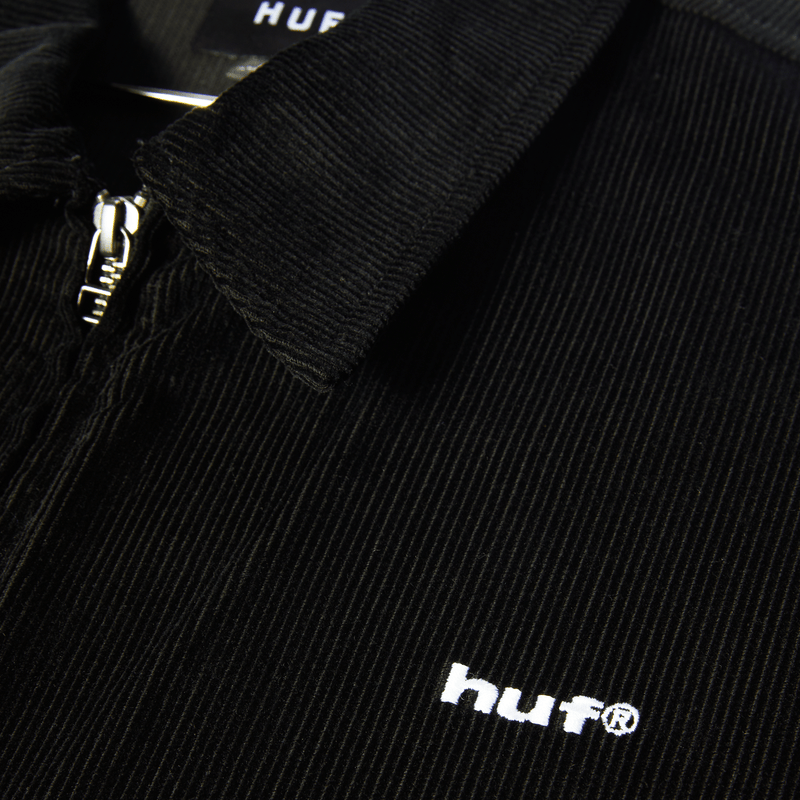 Huf 89 Corduroy Shop Jacket Black