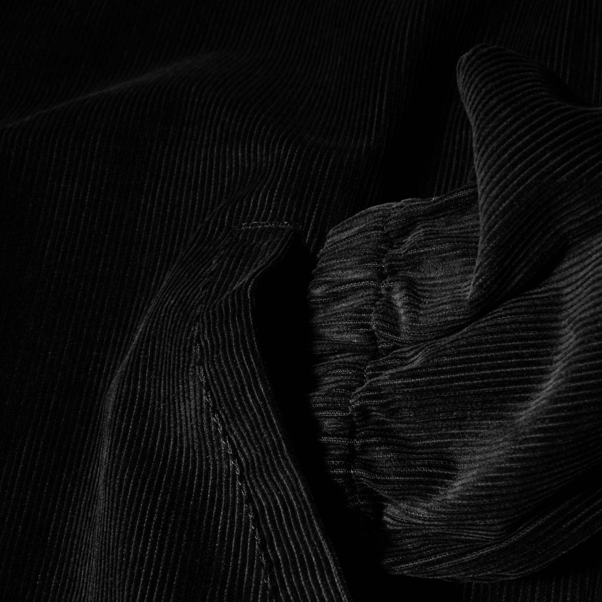 Huf 89 Corduroy Shop Jacket Black