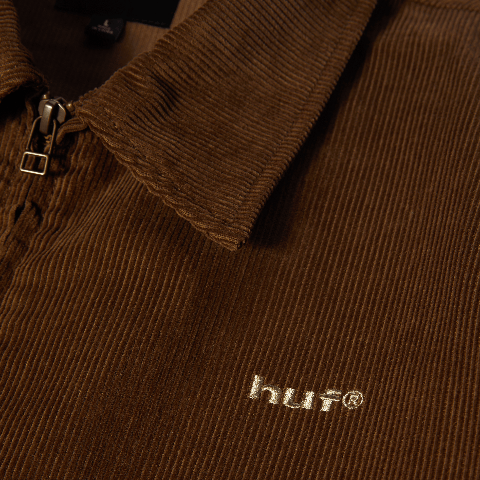 Huf 89 Corduroy Shop Jacket Chocolate