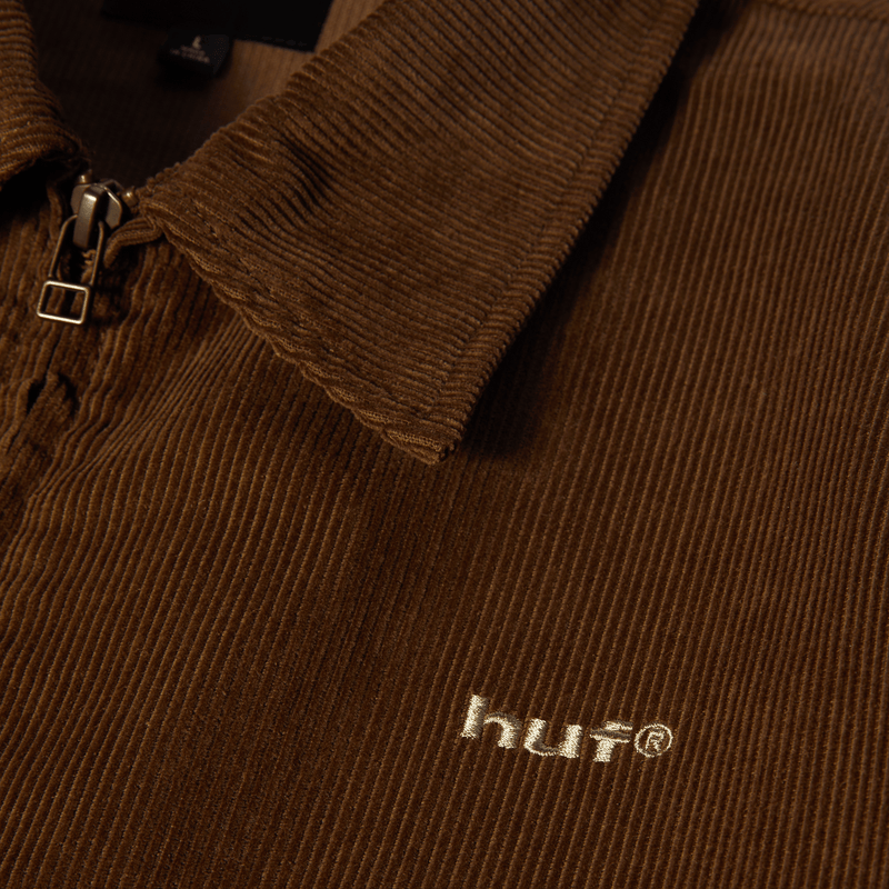 Huf 89 Corduroy Shop Jacket Chocolate