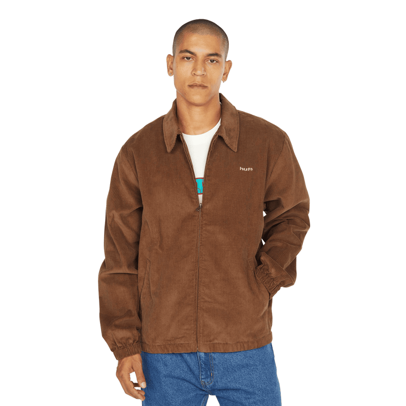 Huf 89 Corduroy Shop Jacket Chocolate