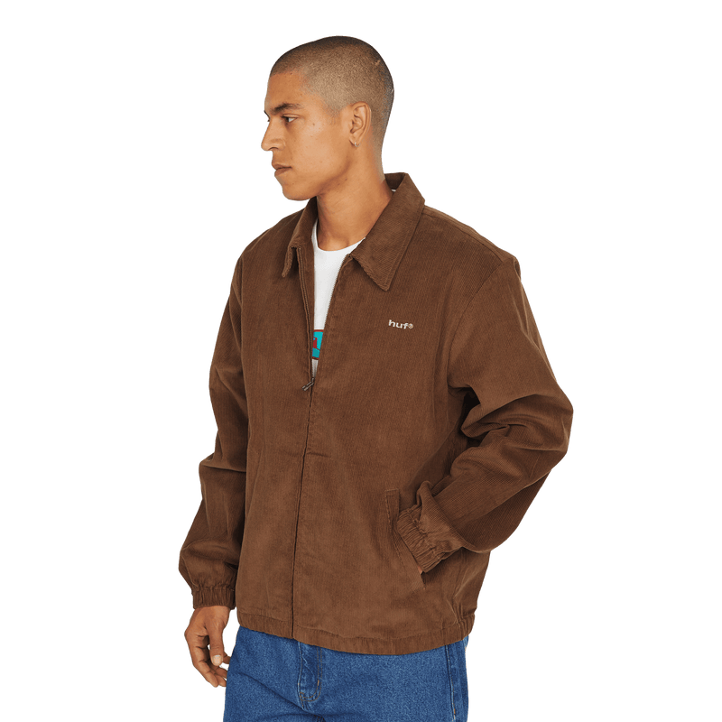 Huf 89 Corduroy Shop Jacket Chocolate