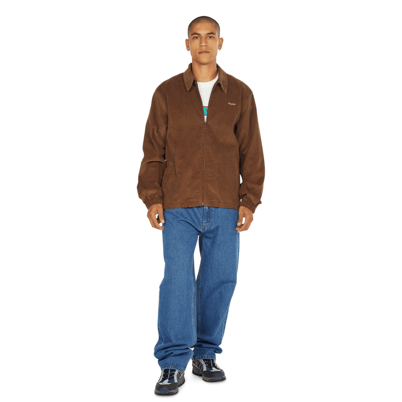 Huf 89 Corduroy Shop Jacket Chocolate