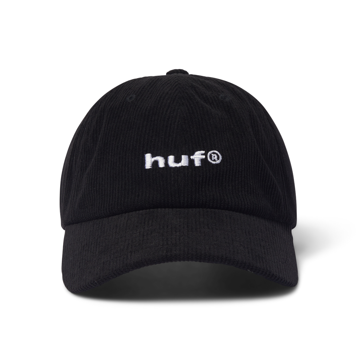 HUF 89 Corduroy Strapback Hat Black/White