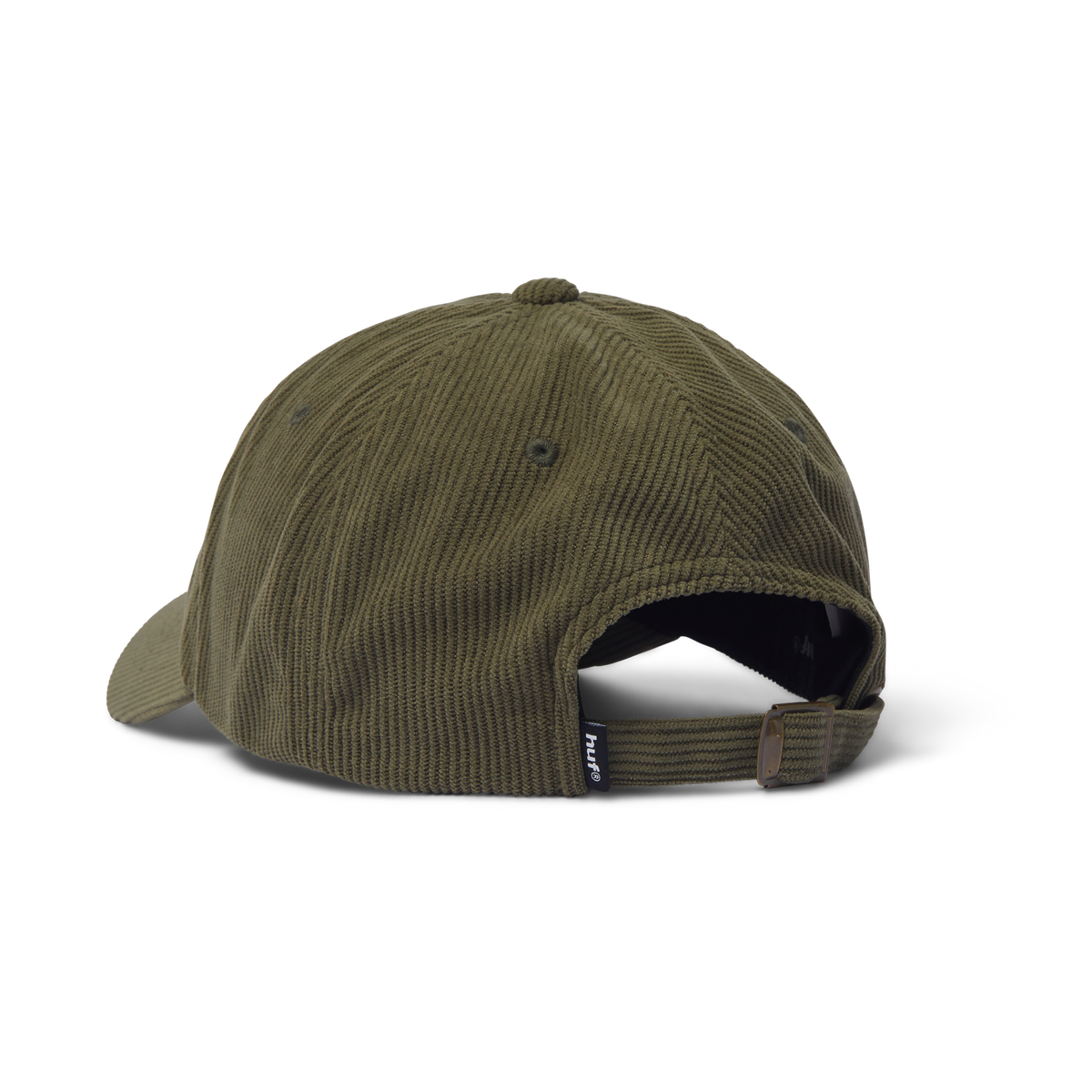 HUF 89 Corduroy Strapback Hat Olive/Olive